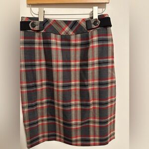 Pendleton Tartan Plaid Wool Skirt